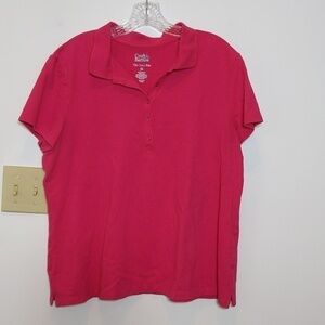 Croft & Barrow Pink Polo Shirt